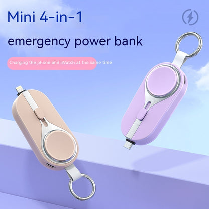 Solar Mini Keychain Power Bank